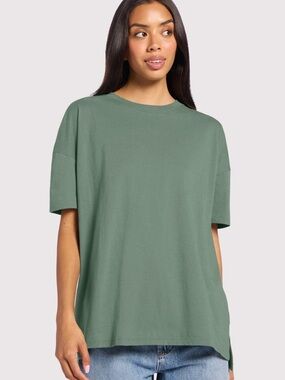 Nuuds Oversized Soft Cotton Agave Tee